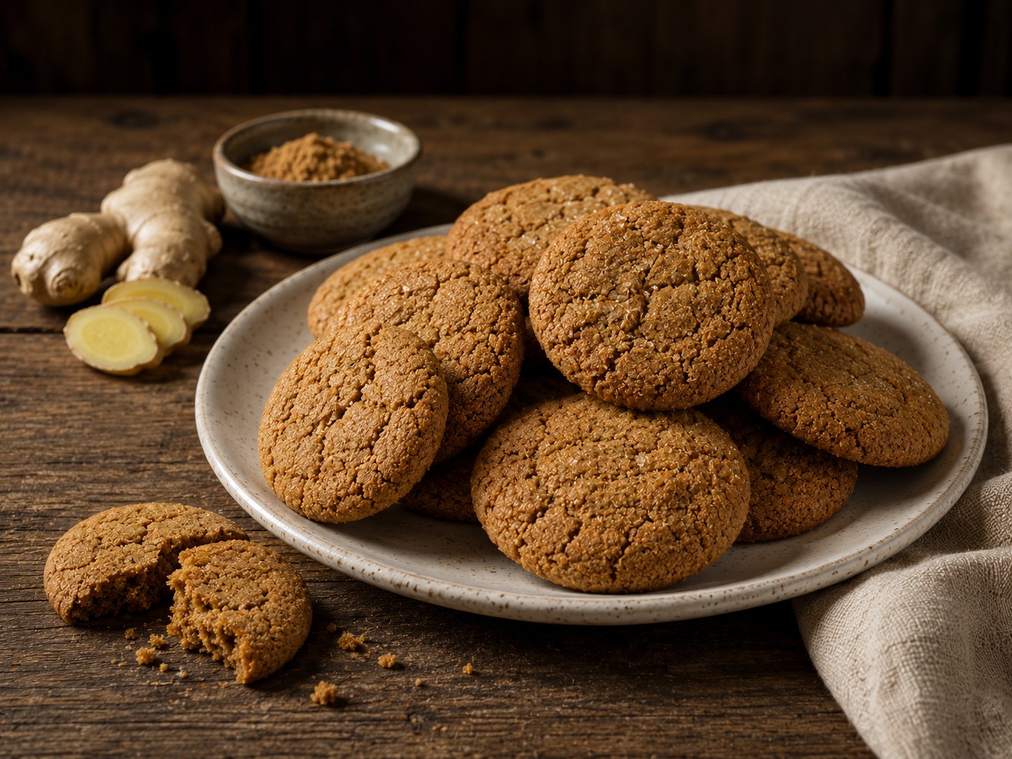 Gemmerkoekies van Kossie Mossie